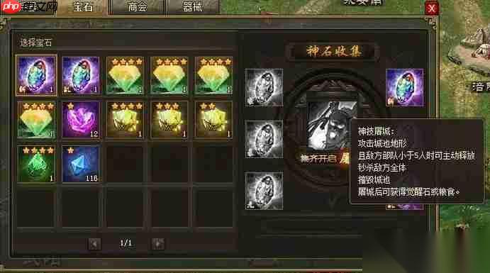 神石经验全解析 升级技巧与战力飞跃秘籍