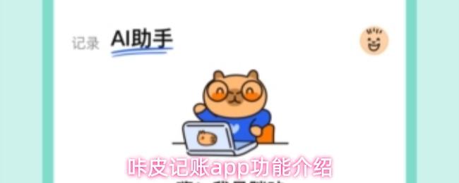 咔皮记账app功能介绍