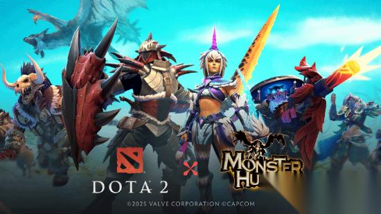 最意想不到的联动 Dota2 宣布联动 怪物猎人