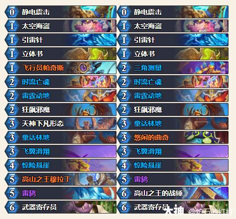 炉石传说34.0.2打脸萨卡组代码一览