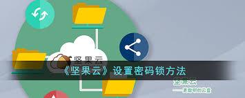 坚果云如何设置密码