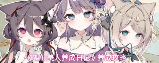 狐仙美人养成日记 养成攻略