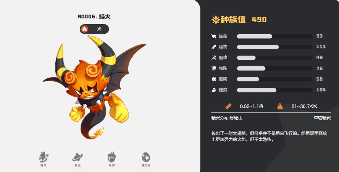 洛克王国世界焰火图鉴