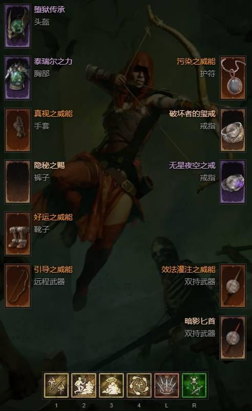 暗黑4s13游侠盲眼毒刃舞BD推荐