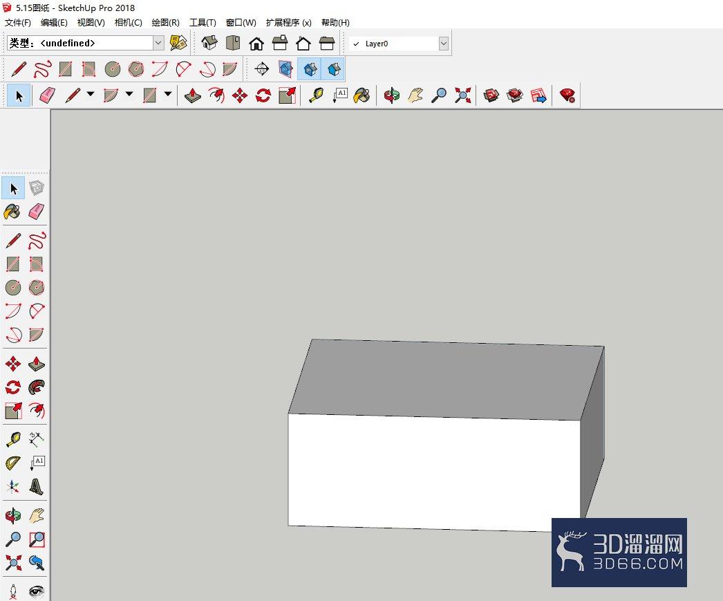 草图大师卷尺工具如何创建辅助线