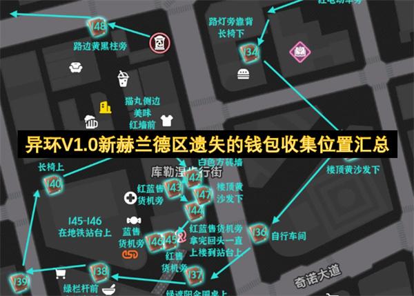 异环V1.0新赫兰德区遗失的钱包收集位置汇总