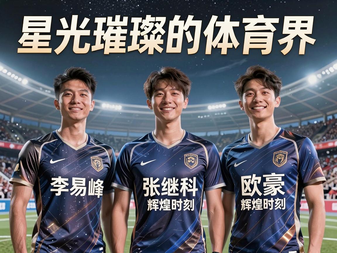 星光璀璨的体育界，李易峰、张继科、欧豪与苏炳添的辉煌时刻
