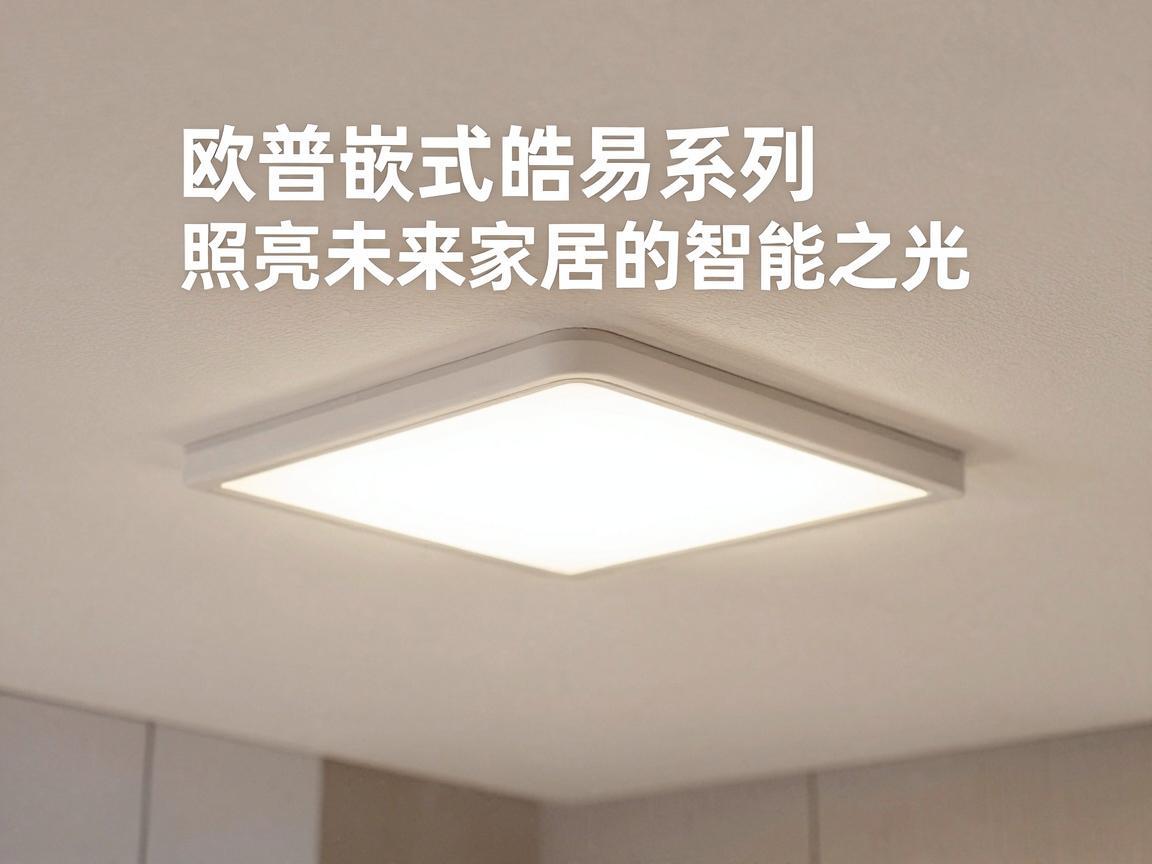 欧普嵌入式皓易系列LED灯，照亮未来家居的智能之光