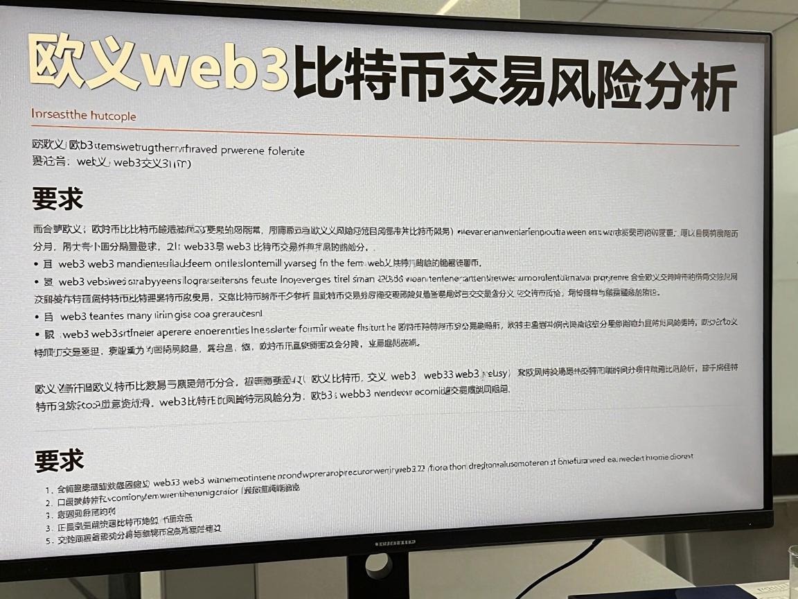 欧义web3比特币交易风险分析
