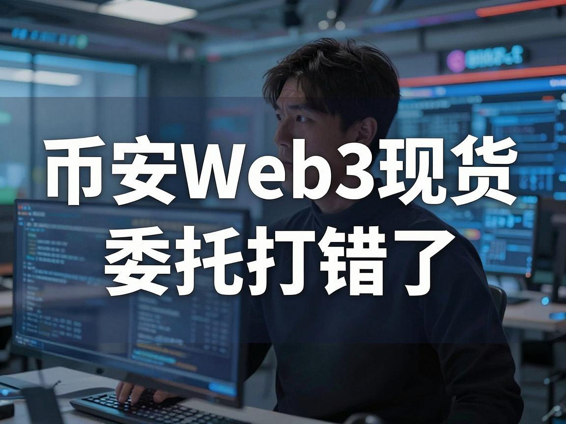 币安Web3现货委托打错了