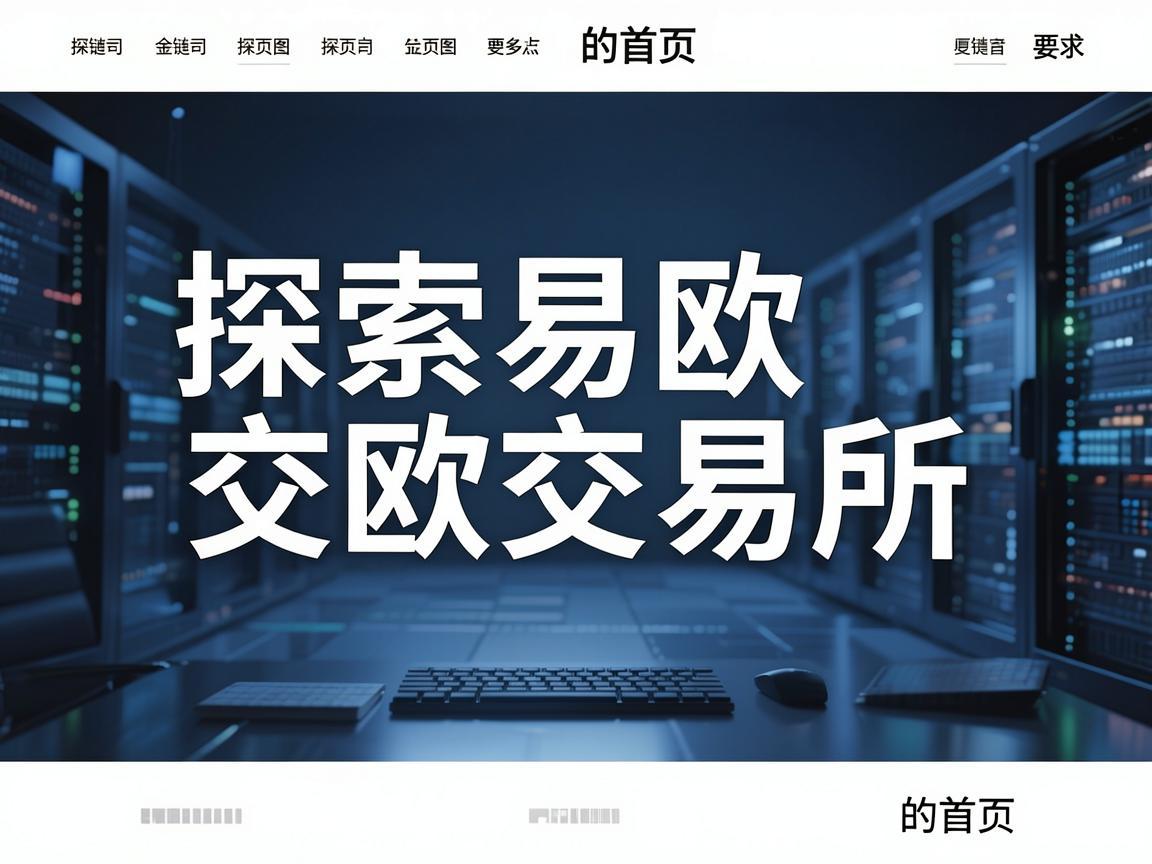 探索易欧交易所的首页