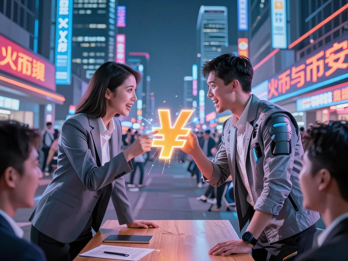 数字货币转账市场，火币与币安的激烈竞争