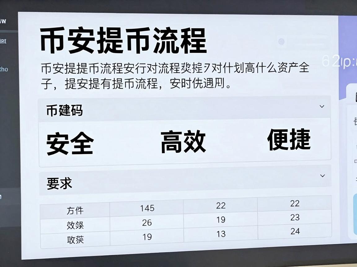 币安提币流程，安全、高效、便捷