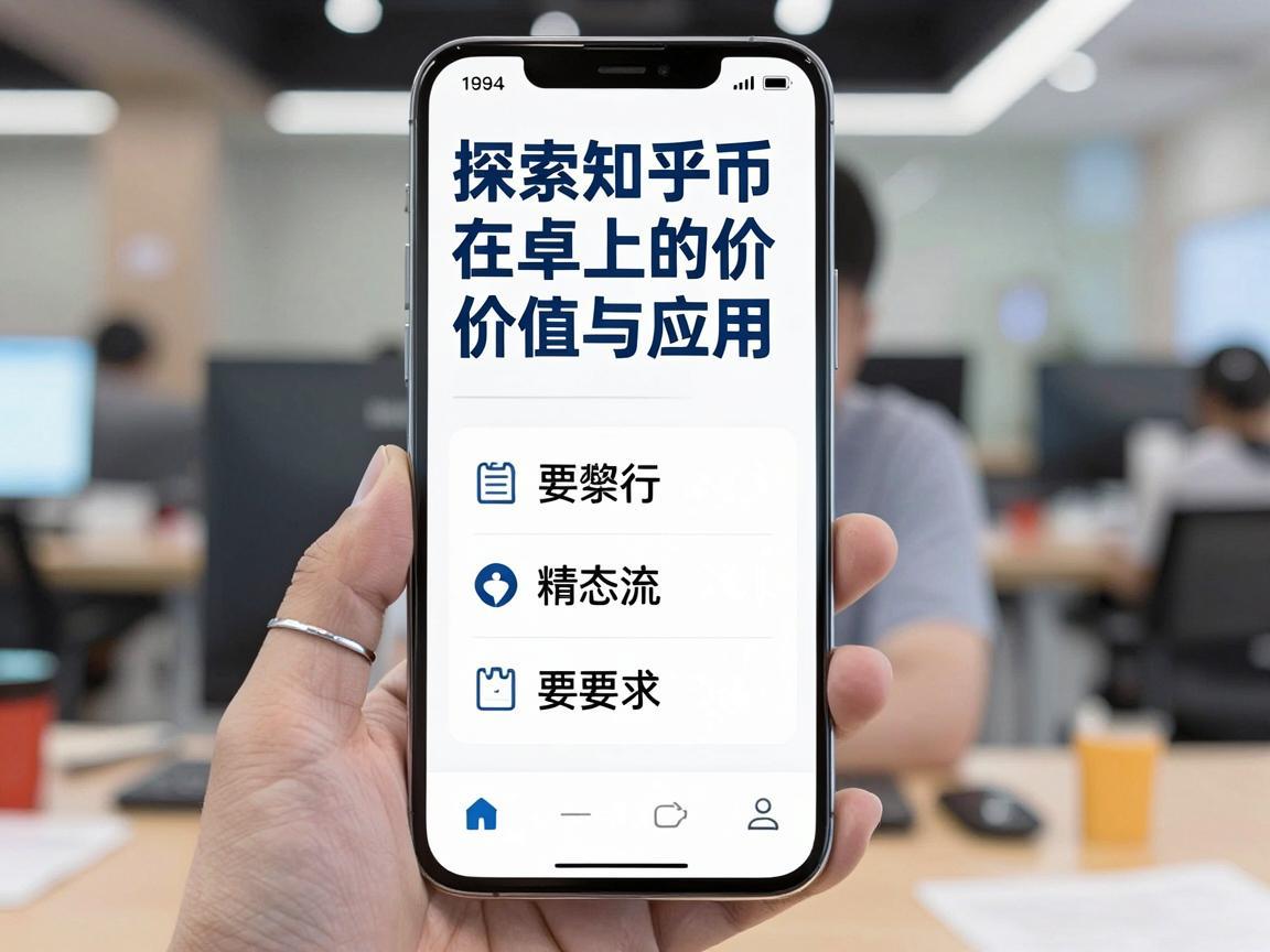 探索知乎币在安卓手机上的价值与应用