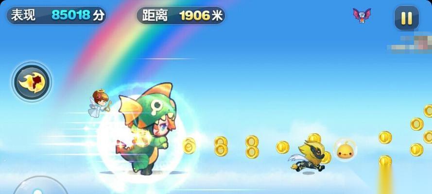 天天酷跑睡眼萌龙 无尽奔跑中的强大组合